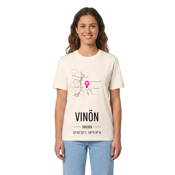 Vinön map t-shirt – t-shirt from PinShirt