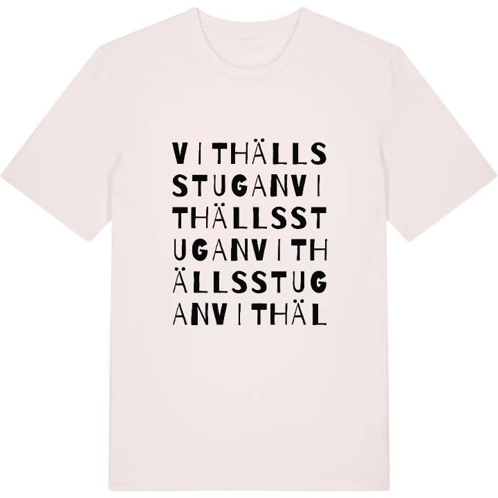 Vithällsstugan wordplay t-shirt – t-shirt from PinShirt