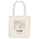 Vitulano map tote bag