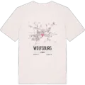 Wolfsburg map t-shirt