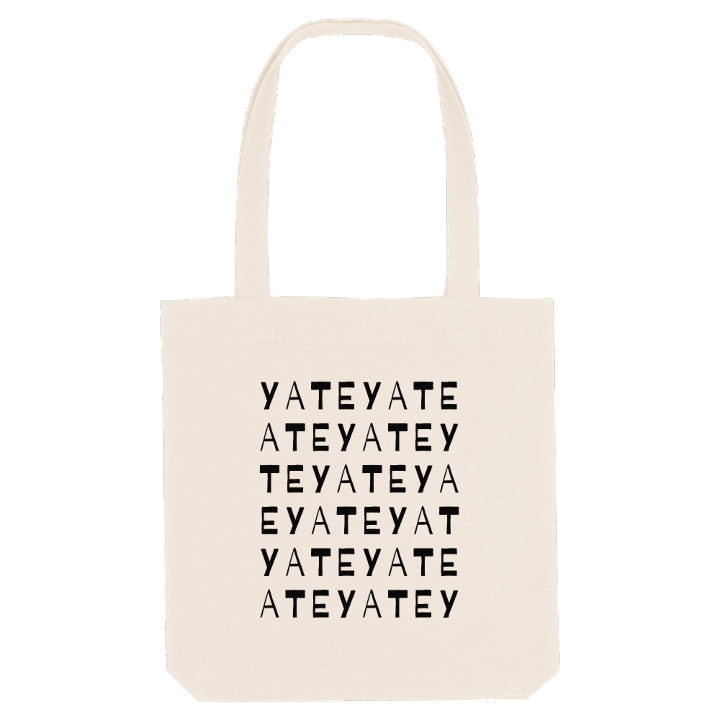 Yate wordplay tote bag – tote bag from PinShirt