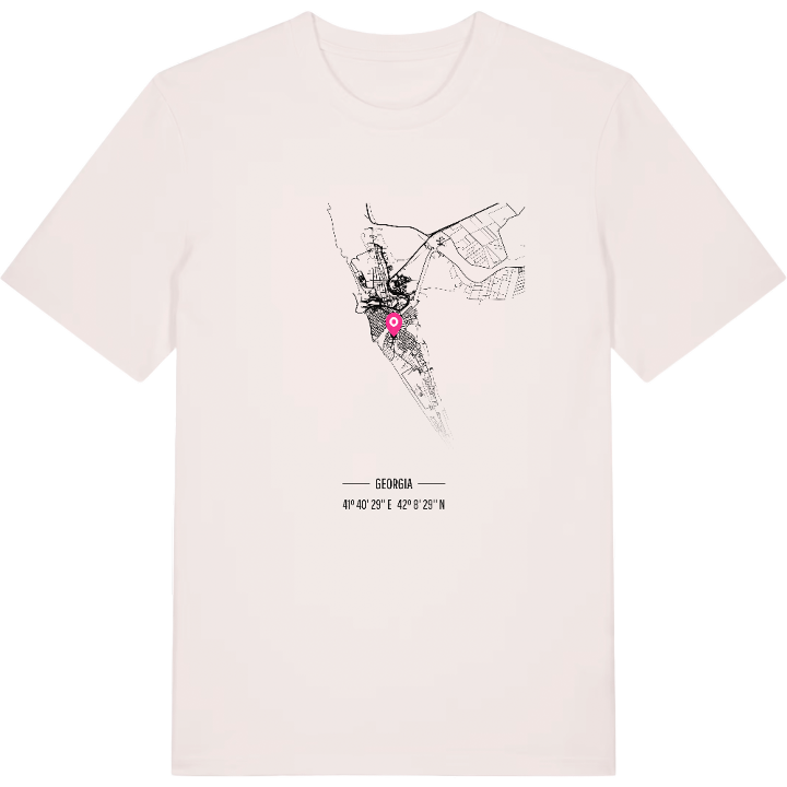 ფოთი map t-shirt – t-shirt from PinShirt
