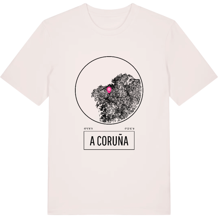 A Coruña t-shirt – t-shirt from PinShirt
