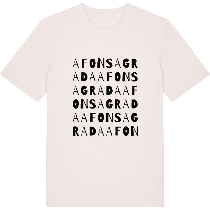 A Fonsagrada wordplay t-shirt – t-shirt from PinShirt