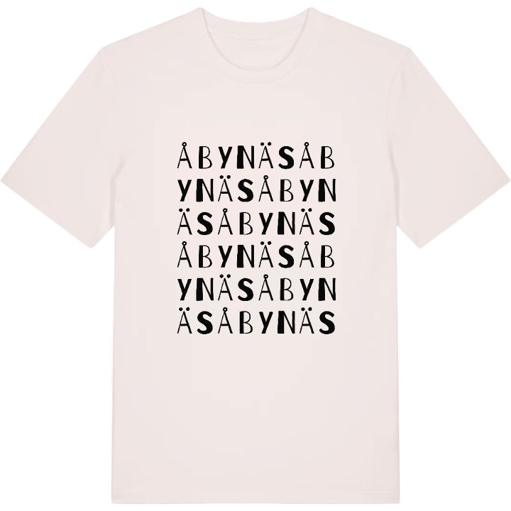 Åbynäs wordplay t-shirt – t-shirt from PinShirt