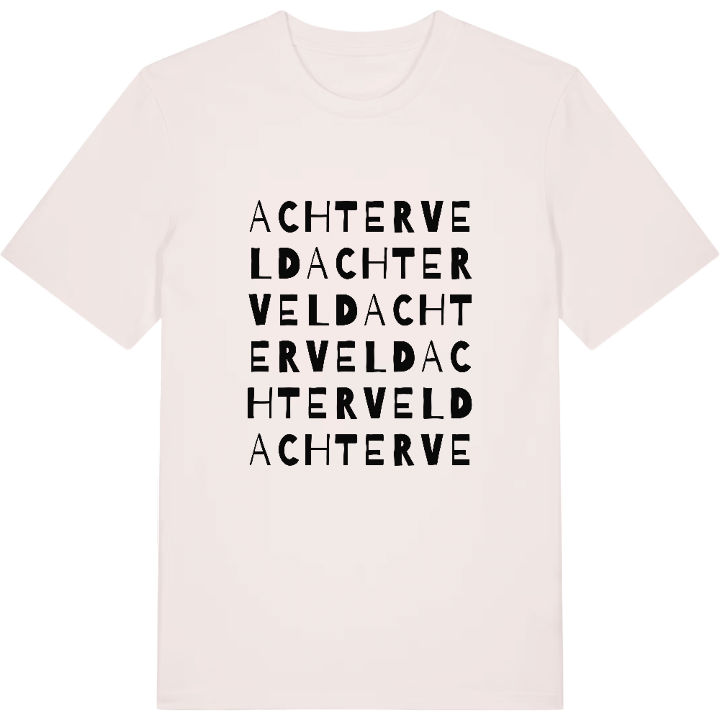 Achterveld wordplay t-shirt – t-shirt from PinShirt