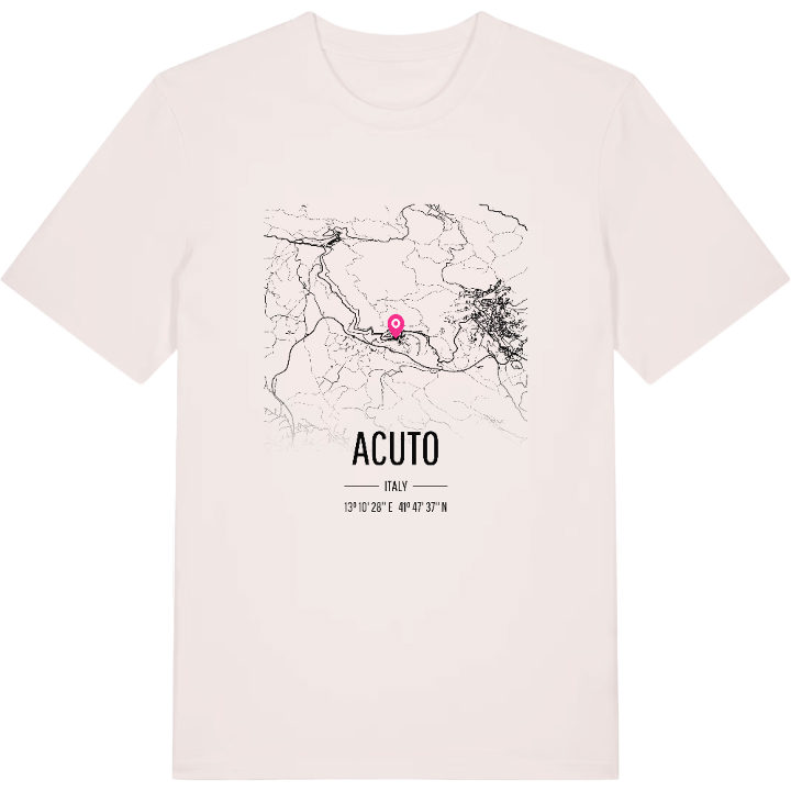 Acuto map t-shirt – t-shirt from PinShirt