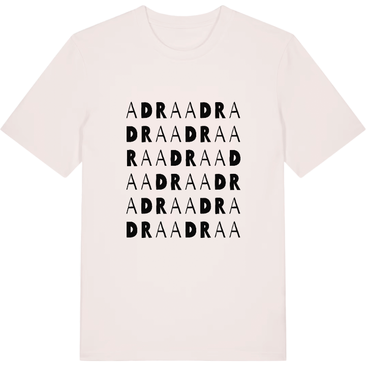 Adra wordplay t-shirt – t-shirt from PinShirt
