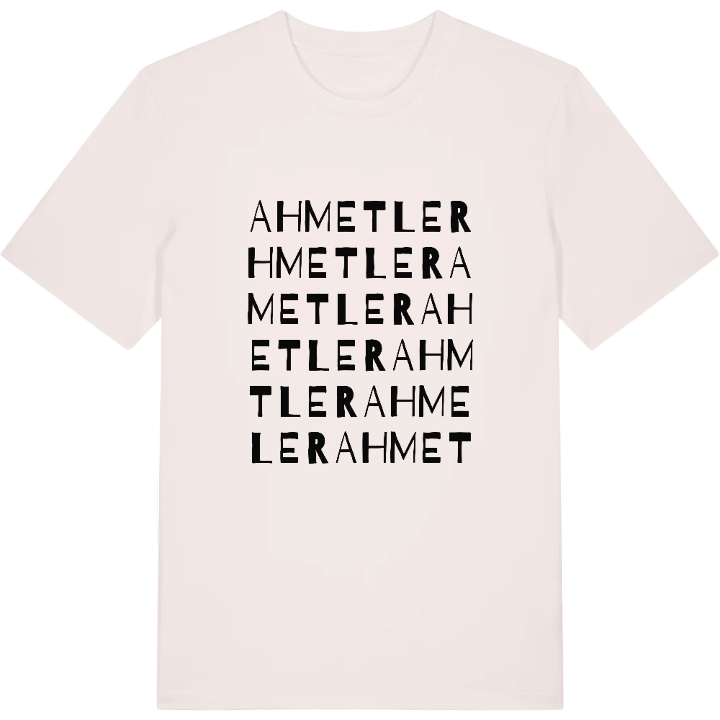 Ahmetler wordplay t-shirt – t-shirt from PinShirt
