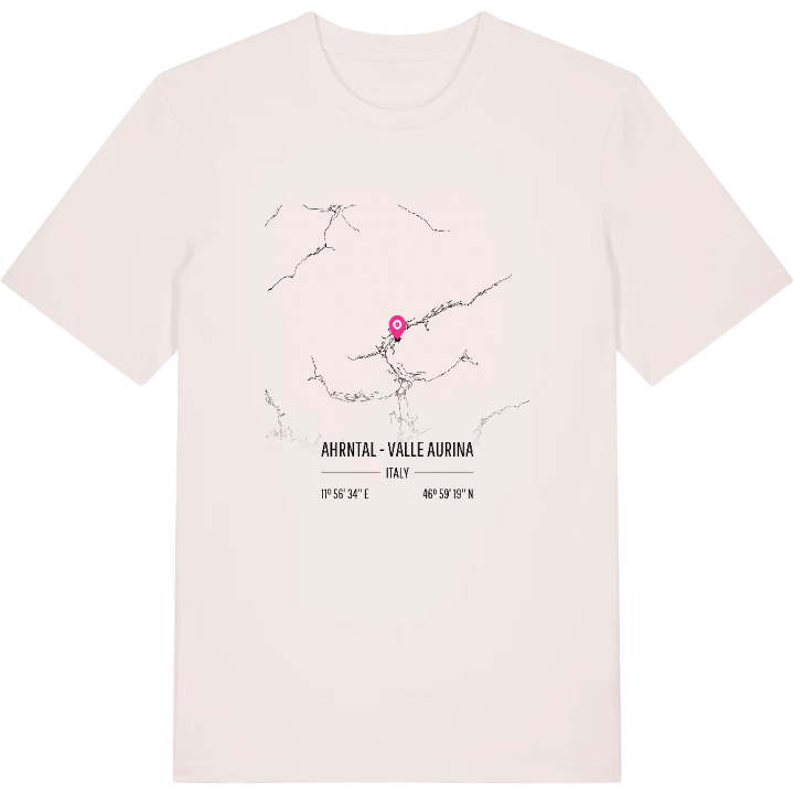 Ahrntal - Valle Aurina map t-shirt – t-shirt from PinShirt