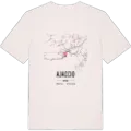 Ajaccio karta t-shirt