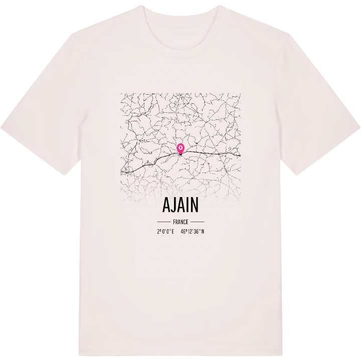 Ajain map t-shirt – t-shirt from PinShirt