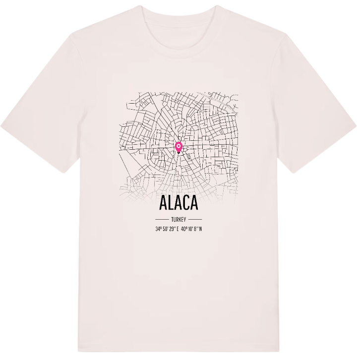 Alaca map t-shirt – t-shirt from PinShirt