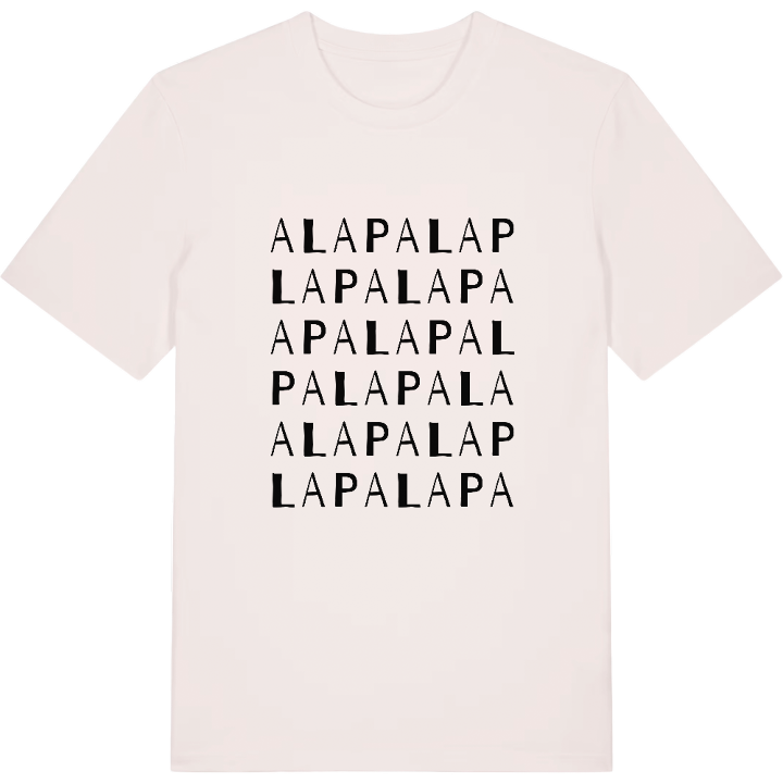 Alap wordplay t-shirt – t-shirt from PinShirt