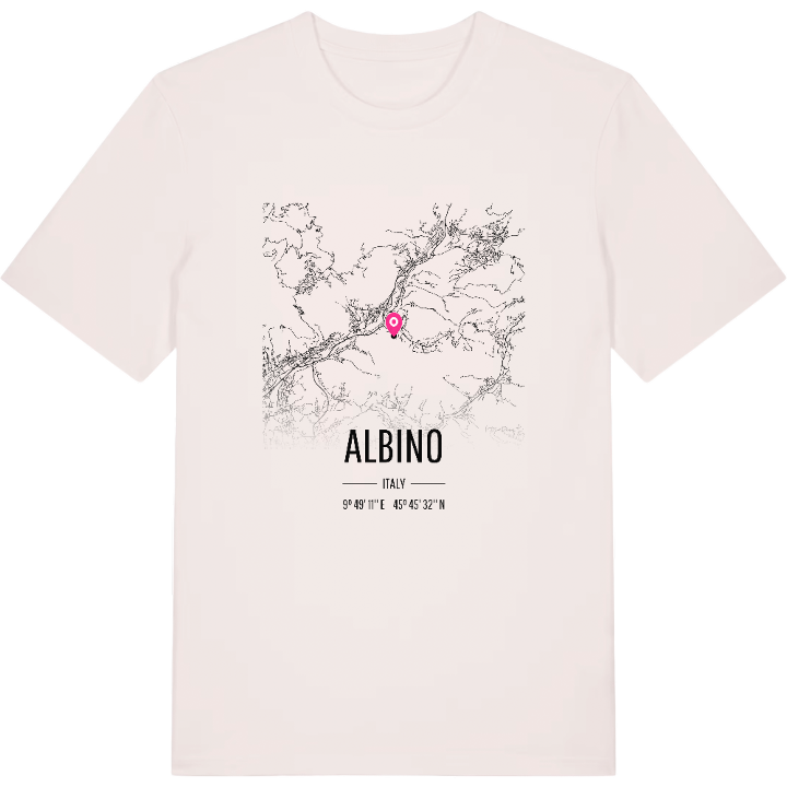 Albino map t-shirt – t-shirt from PinShirt