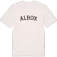 Albox böjd t-shirt