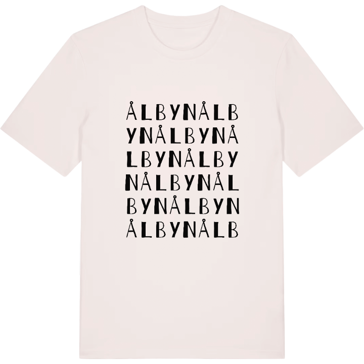 Ålbyn wordplay t-shirt – t-shirt from PinShirt