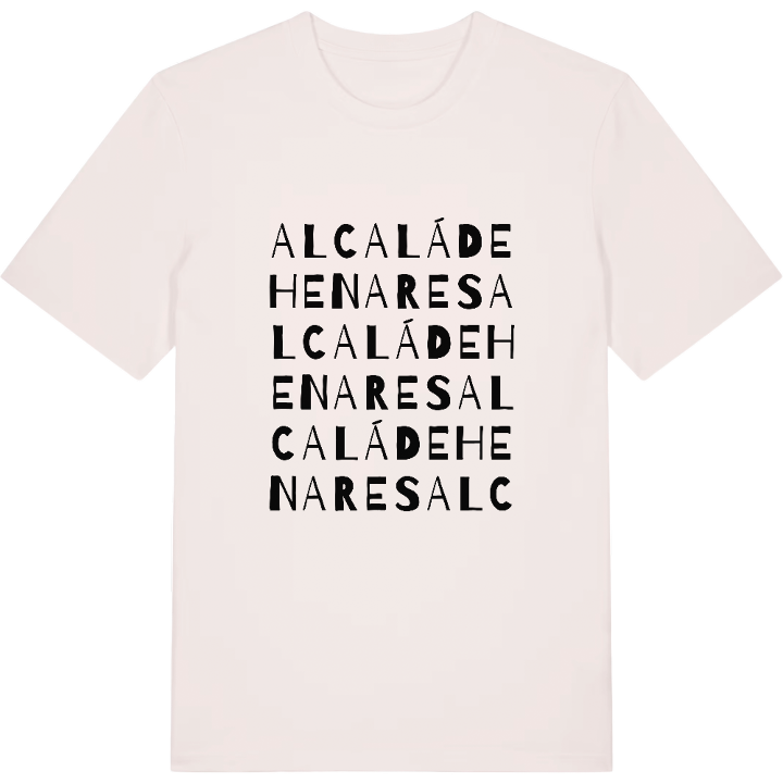 Alcalá de Henares wordplay t-shirt – t-shirt from PinShirt