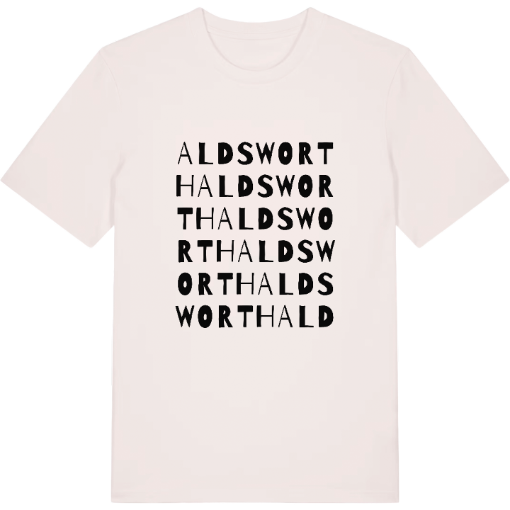 Aldsworth wordplay t-shirt – t-shirt from PinShirt
