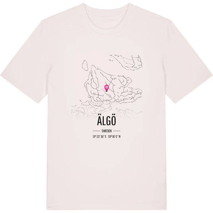 Älgö map t-shirt – t-shirt from PinShirt
