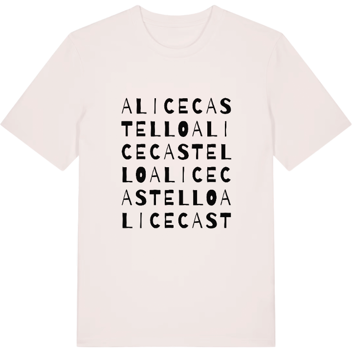 Alice Castello wordplay t-shirt – t-shirt from PinShirt