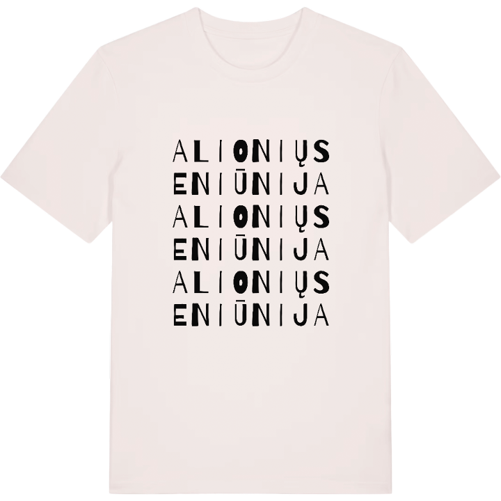 Alionių seniūnija wordplay t-shirt – t-shirt from PinShirt