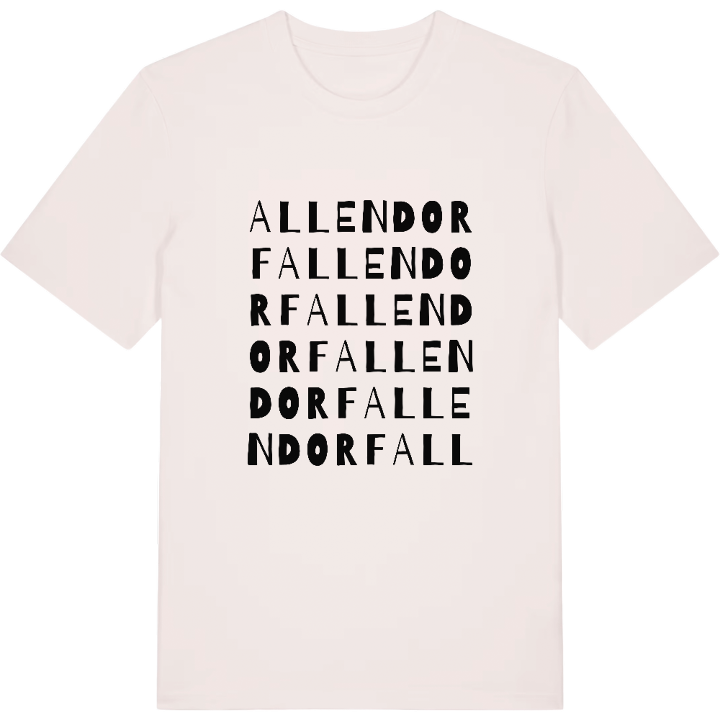 Allendorf wordplay t-shirt – t-shirt from PinShirt