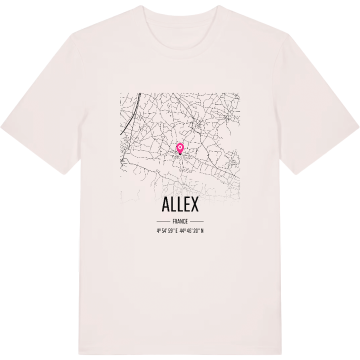 Allex map t-shirt – t-shirt from PinShirt