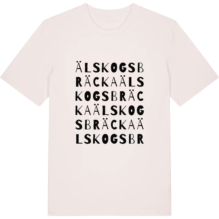 Älskogsbräcka wordplay t-shirt – t-shirt from PinShirt