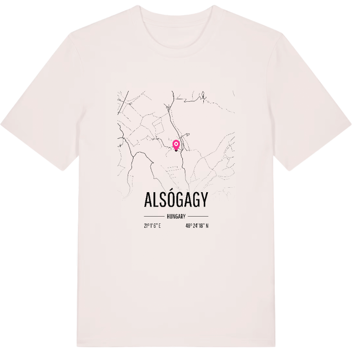 Alsógagy map t-shirt – t-shirt from PinShirt