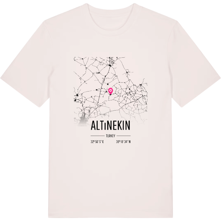 Altınekin map t-shirt – t-shirt from PinShirt