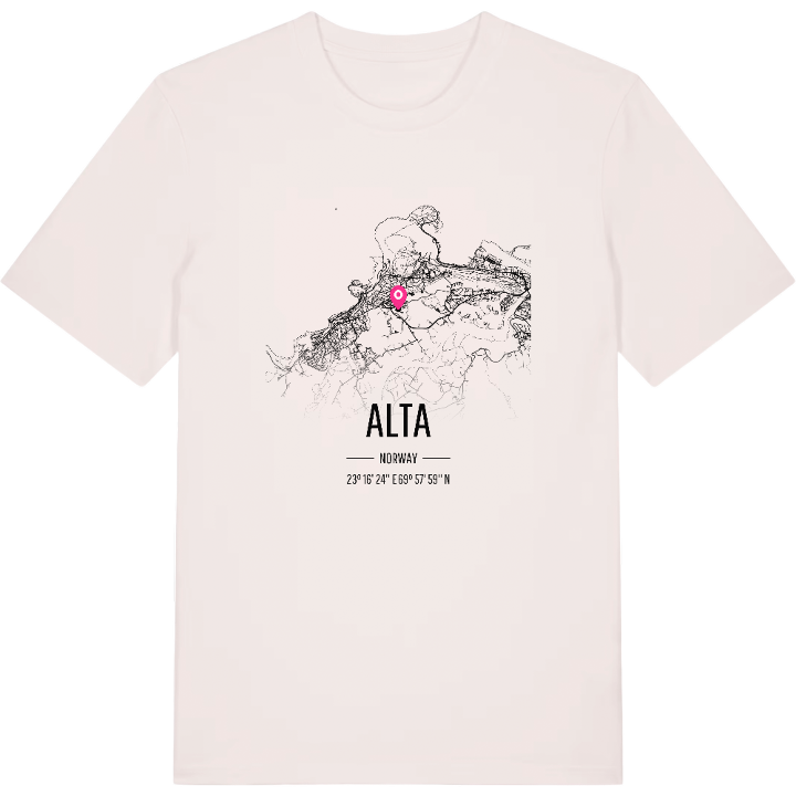 Alta map t-shirt – t-shirt from PinShirt