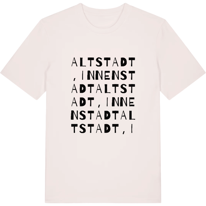 Altstadt, Innenstadt wordplay t-shirt – t-shirt from PinShirt