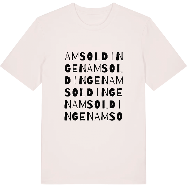 Amsoldingen wordplay t-shirt – t-shirt from PinShirt