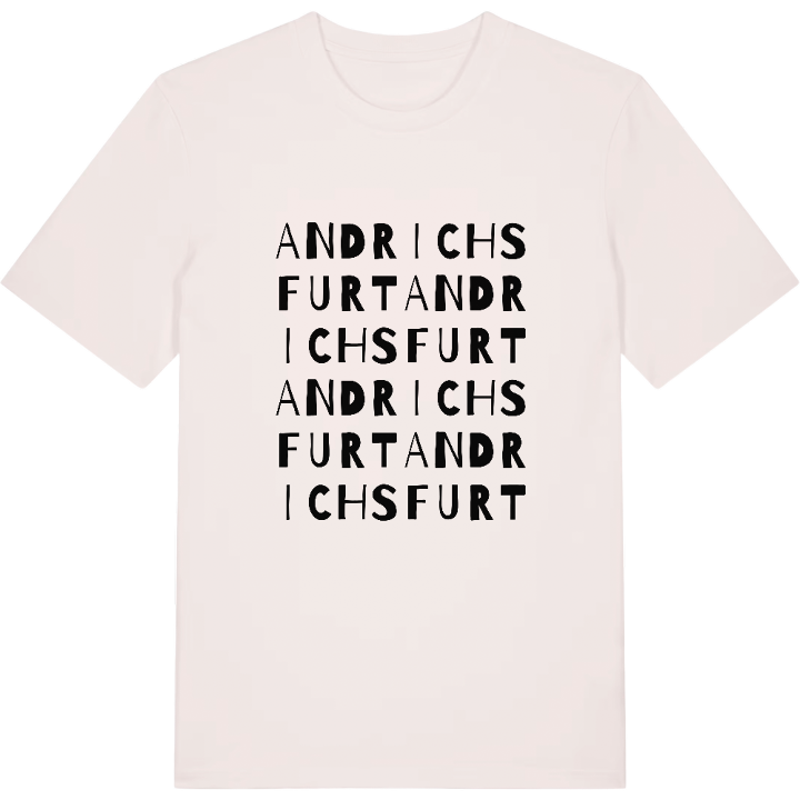 Andrichsfurt wordplay t-shirt – t-shirt from PinShirt