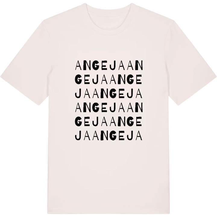 Angeja wordplay t-shirt – t-shirt from PinShirt