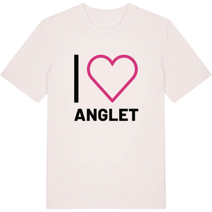 I love Anglet t-shirt large print – t-shirt from PinShirt