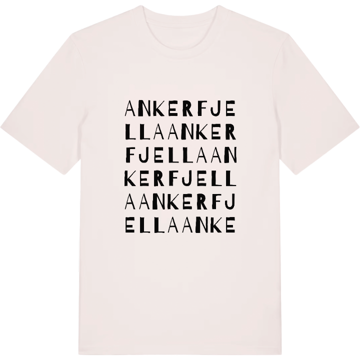 Ankerfjella wordplay t-shirt – t-shirt from PinShirt