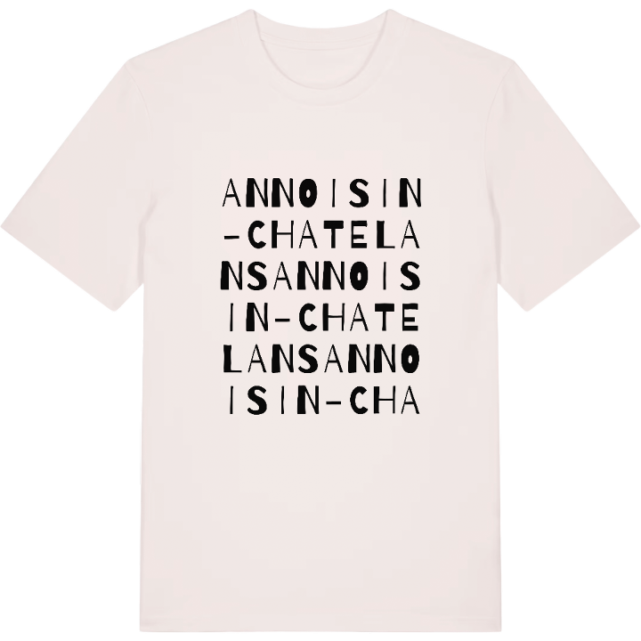 Annoisin-Chatelans wordplay t-shirt – t-shirt from PinShirt