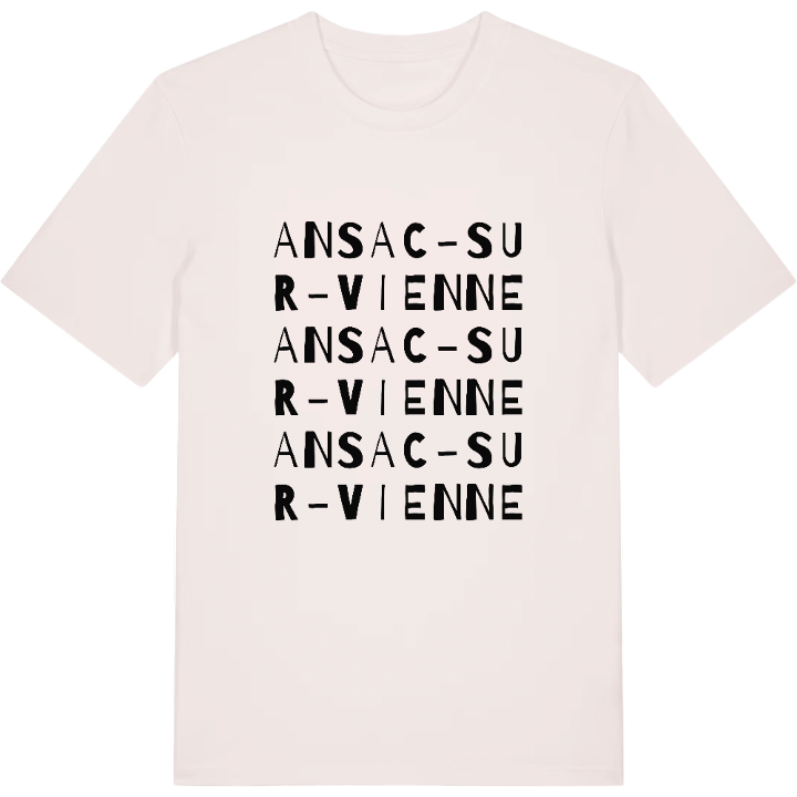 Ansac-sur-Vienne wordplay t-shirt – t-shirt from PinShirt