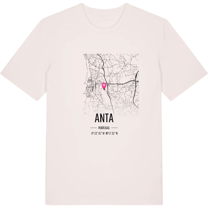 Anta map t-shirt – t-shirt from PinShirt