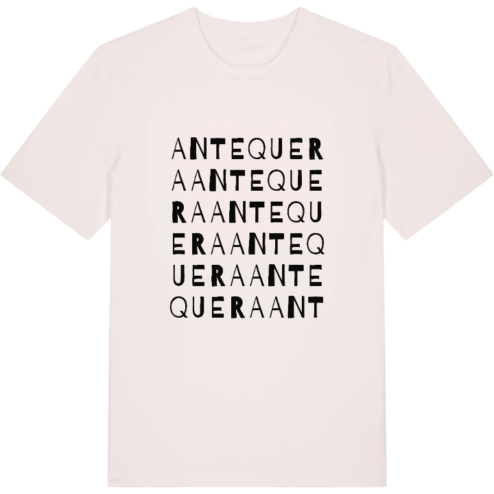 Antequera wordplay t-shirt – t-shirt from PinShirt