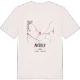 Antilly map t-shirt