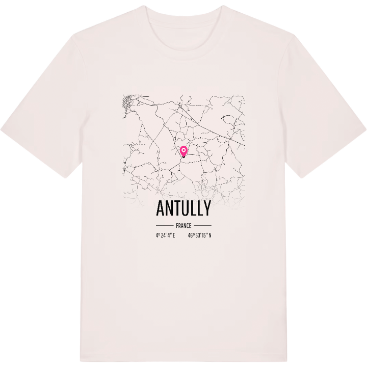 Antully map t-shirt – t-shirt from PinShirt