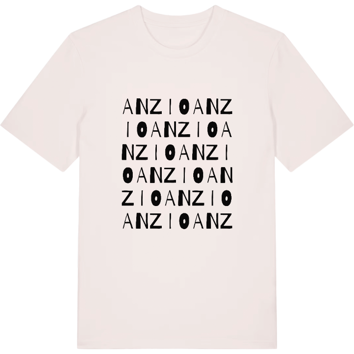 Anzio wordplay t-shirt – t-shirt from PinShirt