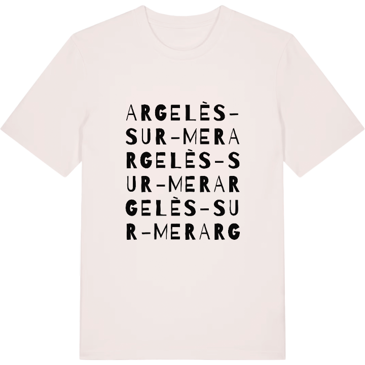 Argelès-sur-Mer wordplay t-shirt – t-shirt from PinShirt