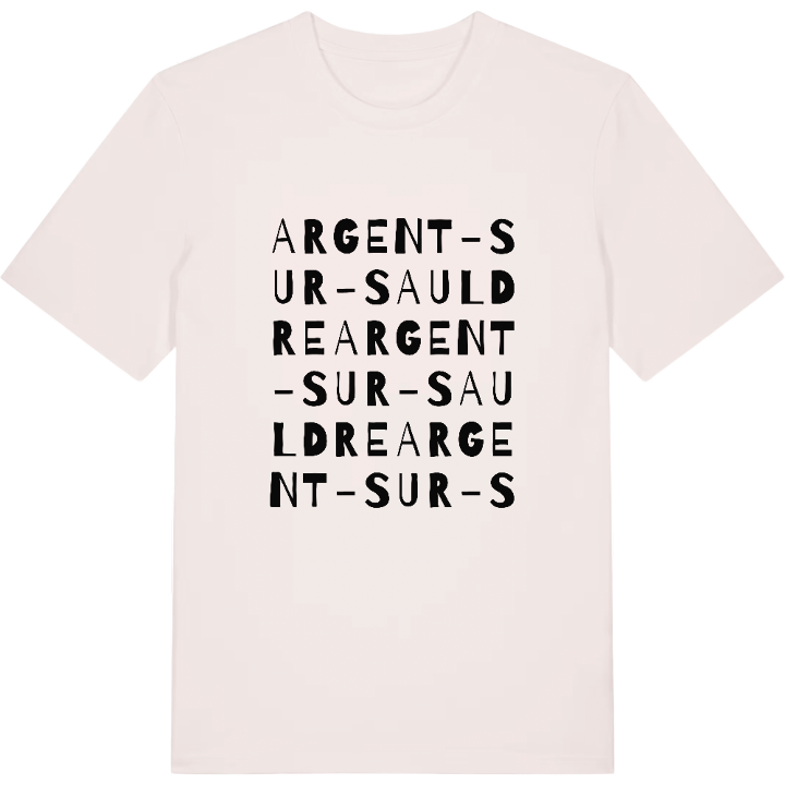 Argent-sur-Sauldre wordplay t-shirt – t-shirt from PinShirt