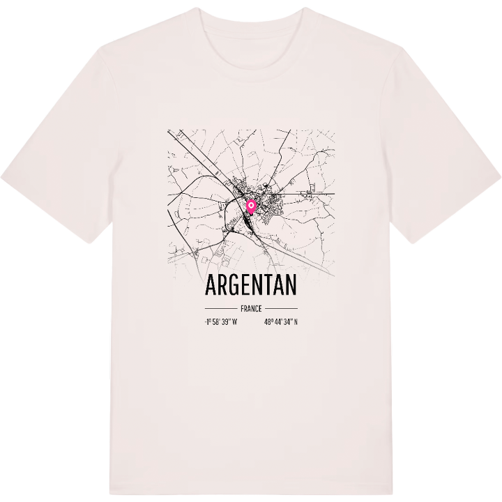 Argentan map t-shirt – t-shirt from PinShirt