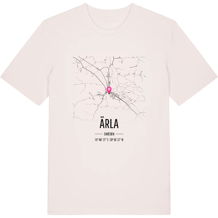 Ärla map t-shirt – t-shirt from PinShirt