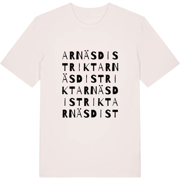 Arnäs distrikt wordplay t-shirt – t-shirt from PinShirt